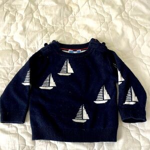 Jacadi Paris sailboat sweater